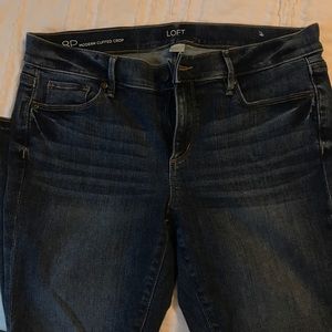 The Loft Cropped Denim.